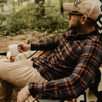 Vintage fairbanks flannel shirt