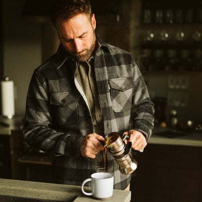 vintage Yukon Wool Shirt Jac for men