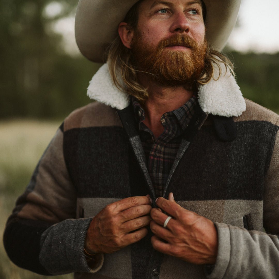 Ellis Wool Jacket | Desert Valley Plaid