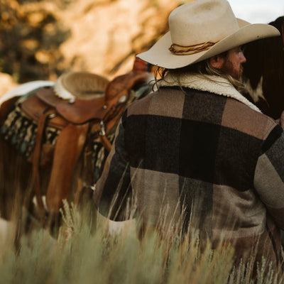 Ellis Wool Jacket | Desert Valley Plaid