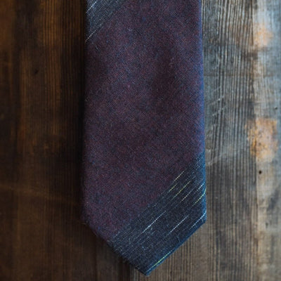 Vintage Stripe Cotton Necktie