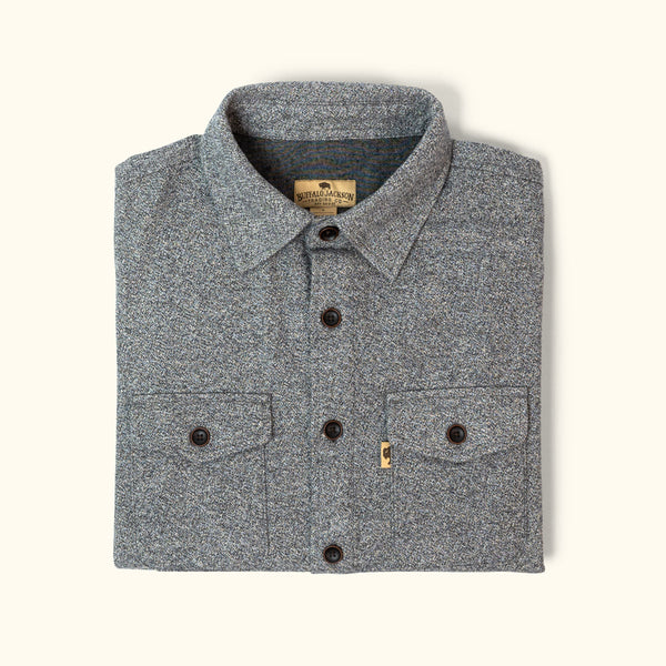 Cotton Shirt for Men - Shepard Moleskin Shirt | Buffalo Jackson