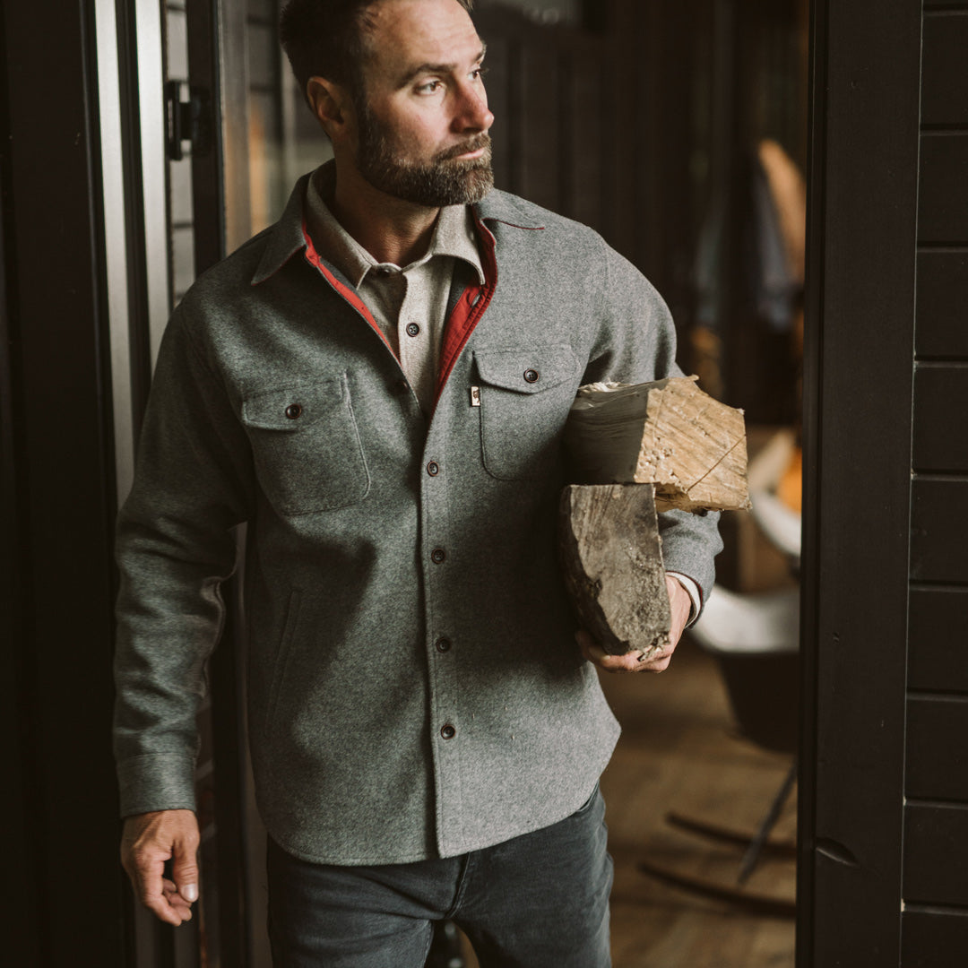 mens best Kenai Outdoor Shirt gray