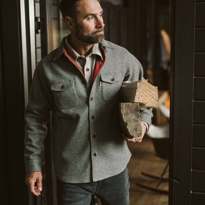 mens best Kenai Outdoor Shirt gray