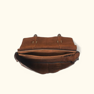 Vintage Messenger Bag | Vintage Oak interior