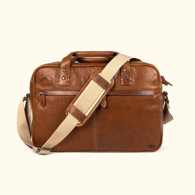 Walker leather pilot bag for men buffalo jackson