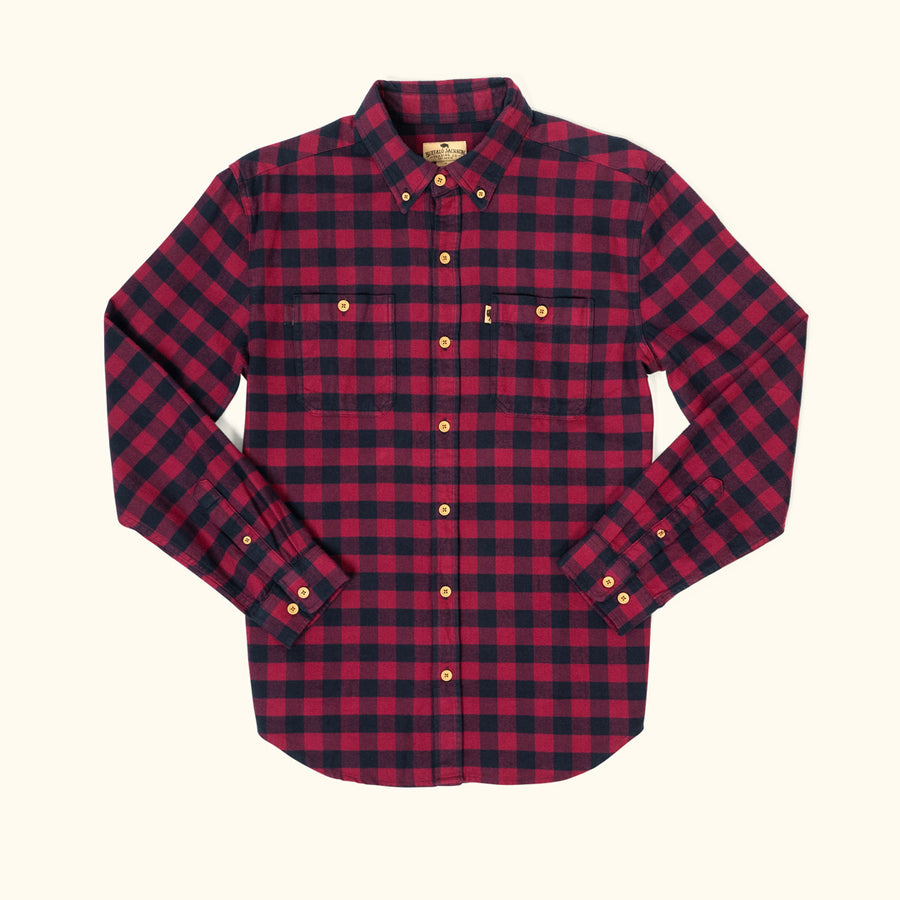 Waxhaw Buffalo Plaid Flannel Shirt | Pipestone
