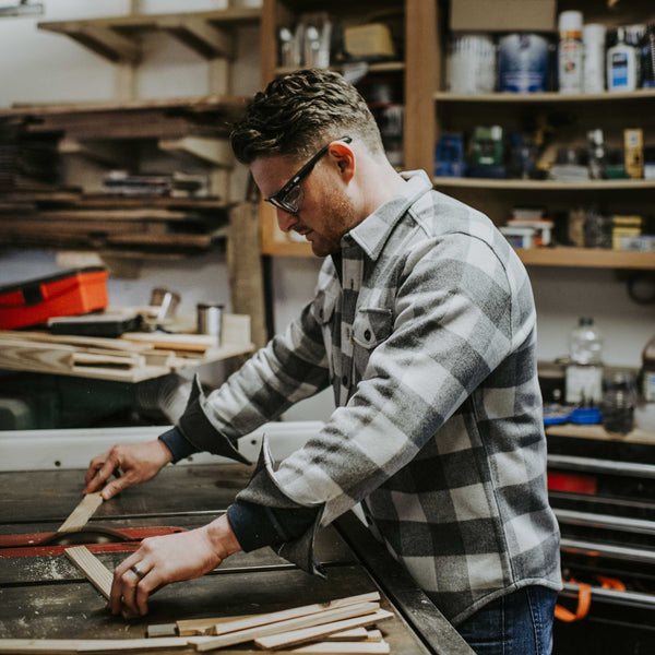 Mens Wool Blend Shirt Jacket - Yukon Wool Shirt | Buffalo Jackson