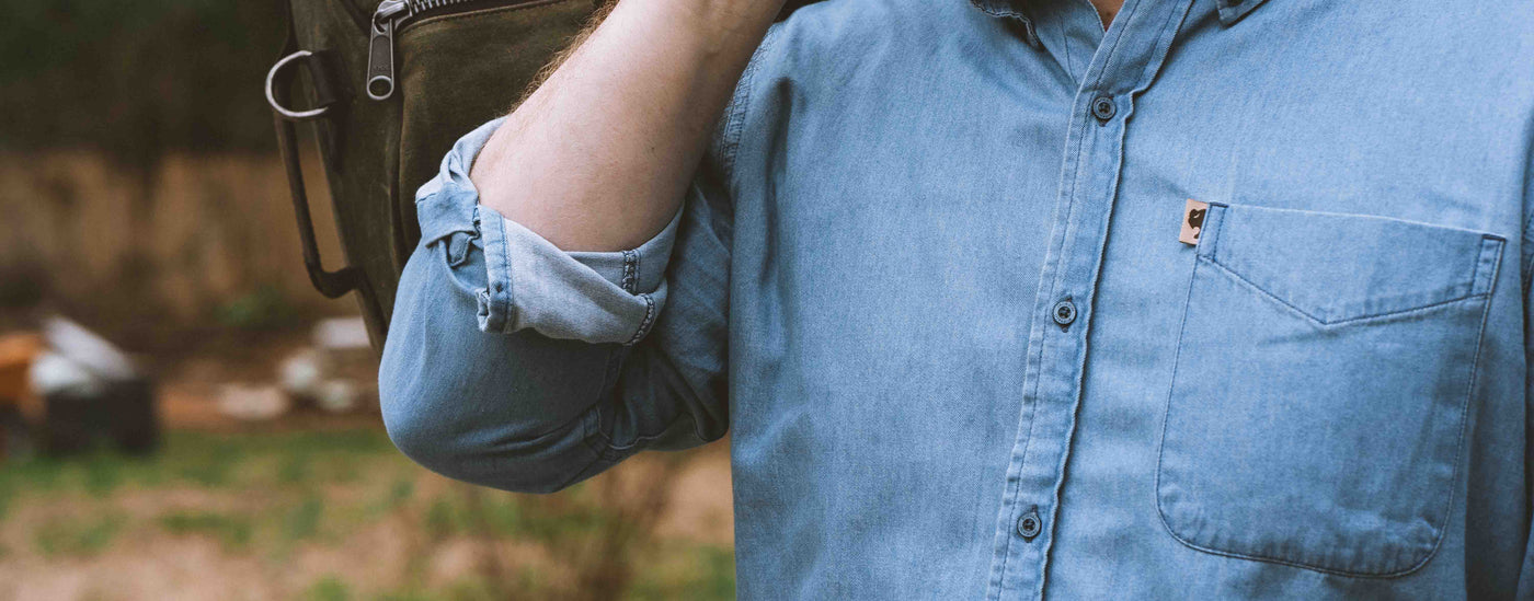 How to roll your shirt sleeves (the right way)