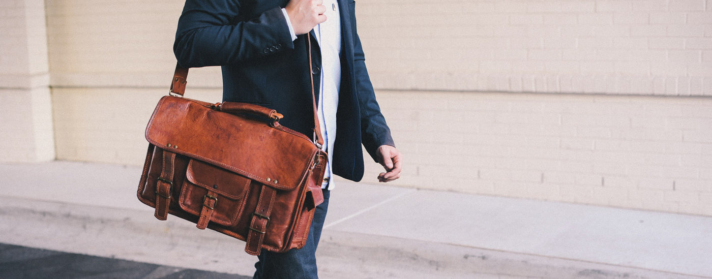 Leather bag Buffalo Jackson