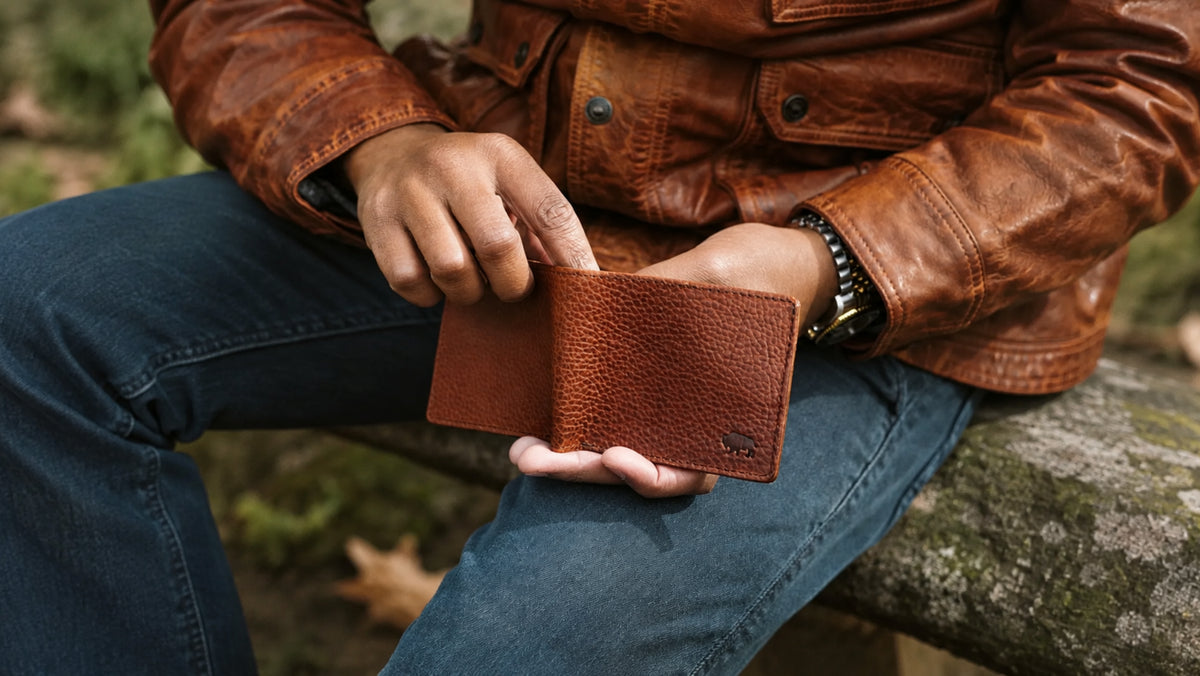 Ryder Reserve Bison Leather Billfold
