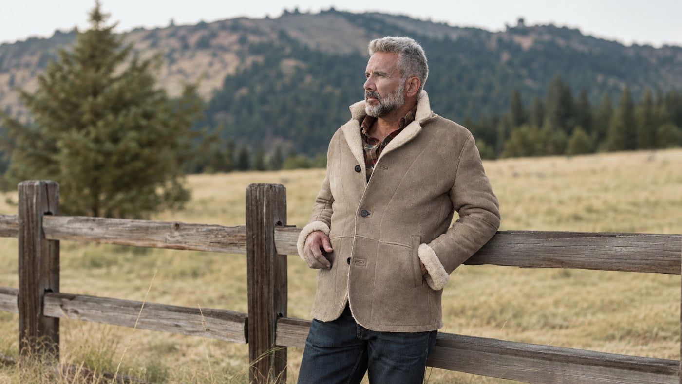 How to care for a shearling jacket