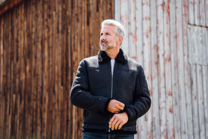 How to Style a Shearling Jacket