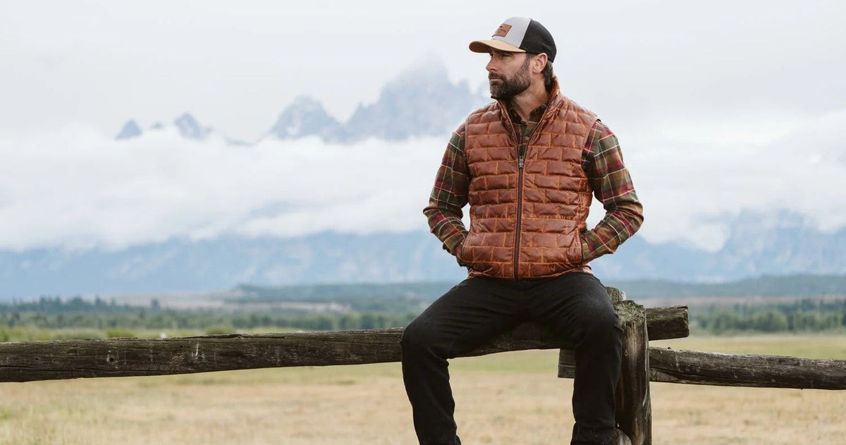How to Wear a Vest: A Guide to Men's Leather, Down, and Sherpa Vests