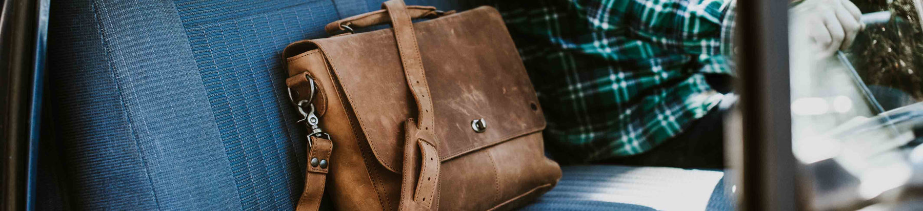 Leather Laptop Bags for Men Premium Brown or Black Leather 