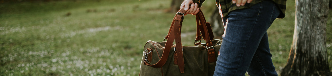 Brown Duffle Bags