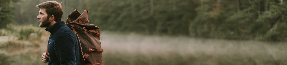 Dakota Leather & Waxed Canvas