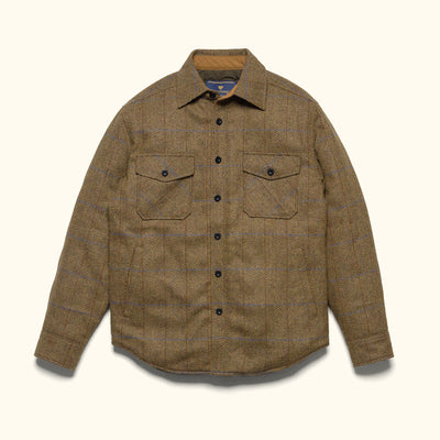 Aberdeen Wool Twill Shirt Jac | Mosswood