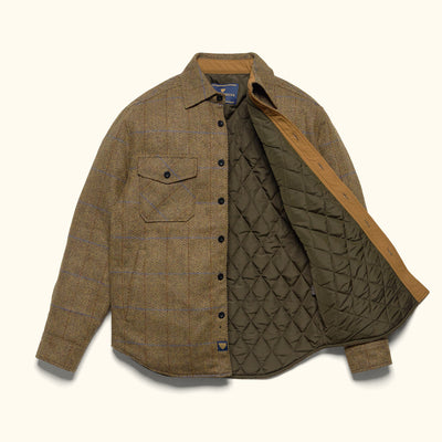 Aberdeen Wool Twill Shirt Jac | Mosswood