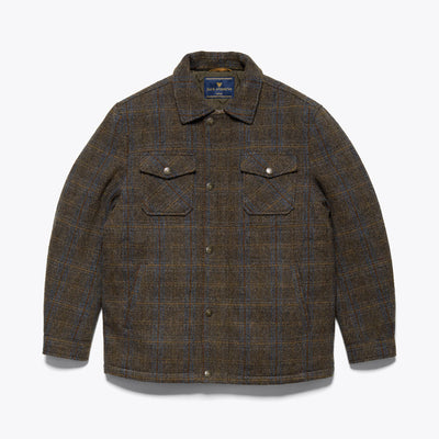 Aberdeen Wool Jacket - Thistle Bark Plaid