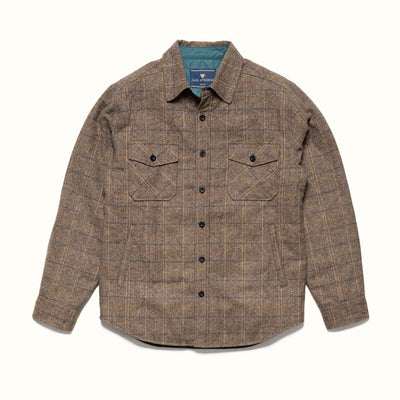 Aberdeen Wool Twill Shirt Jac | Thistle Grove