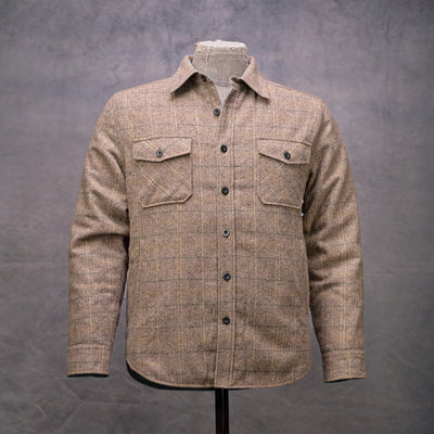 Aberdeen Wool Twill Shirt Jac | Thistle Grove