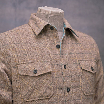 Aberdeen Wool Twill Shirt Jac | Thistle Grove