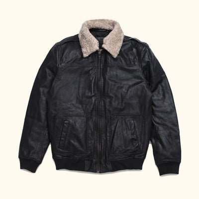 Bomber Jacket - with detachable collar