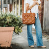 Limited Edition Bridger Leather Tote Small | Vintage Tan