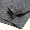 Men's Wool Sweater - Ribbed Cuff