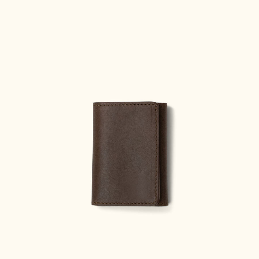 Women's Green Leather Wallet Luxury Puffy Folding Card 