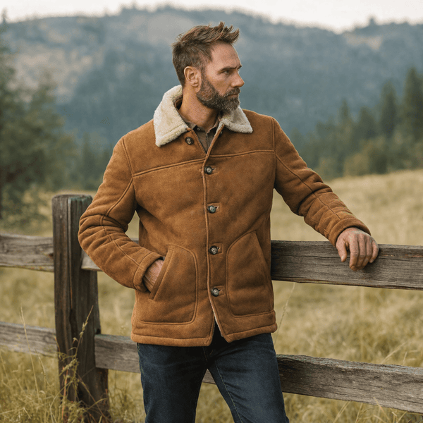 Outdoor Leather Jackets for Men | Buffalo Jackson