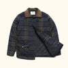 Ellis Wool Jacket | Navy with Quilted Lining