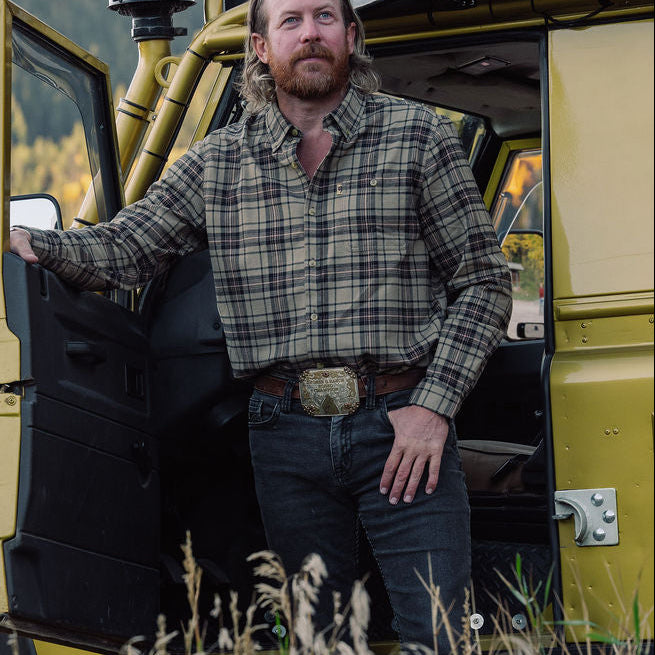 Fairbanks Flannel Shirt | Woodland Plaid