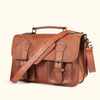 Roosevelt - Water Buffalo Leather Briefcase Bag