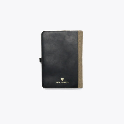 Limited Edition Leather Travel Padfolio | Black