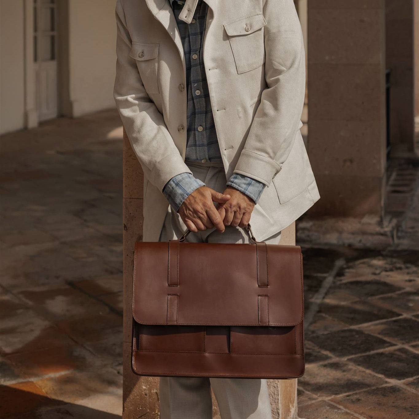 Mens Messenger Bag - Jefferson