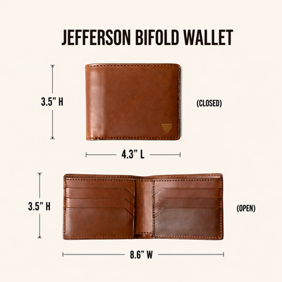Jefferson Bifold Wallet | Elderwood
