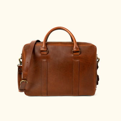 Vintage Leather Briefcase | Elderwood bac