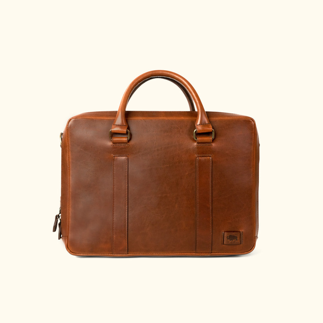 Modern leather briefcase online