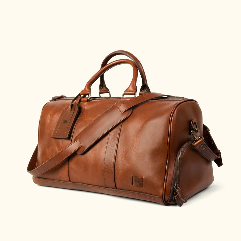 Jefferson leather duffle Clearance