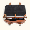 Denver Leather Briefcase | Autumn Brown