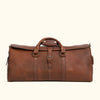 Limited Edition Roosevelt Leather Duffle Bag | Buffalo Grain