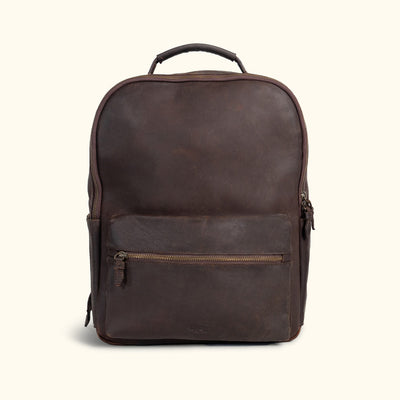 Walker Leather Backpack | Vintage Oak
