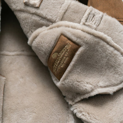 Inside Fur - Big Sky Shearling Coat in Shearling