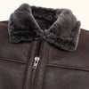 Bomber Jacket - Shearling Wool Collar