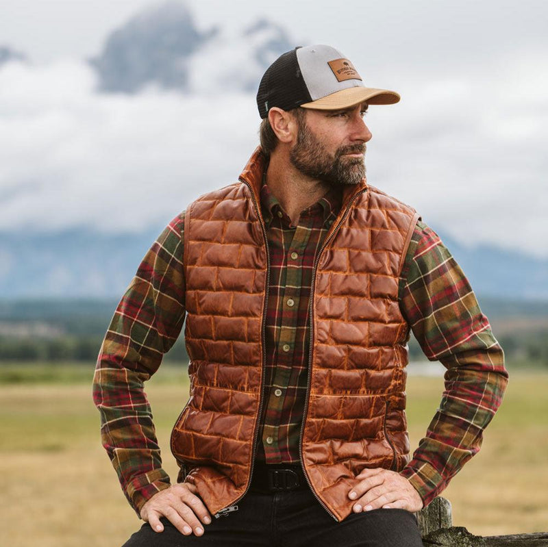 Men's light down vest on sale