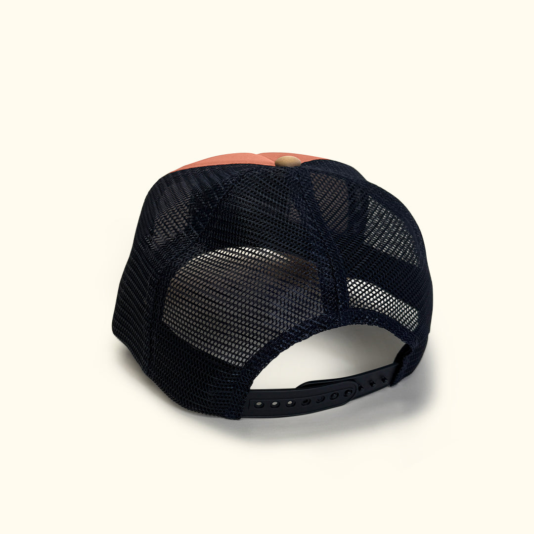 Trucker Hat - Mesh Navy Back