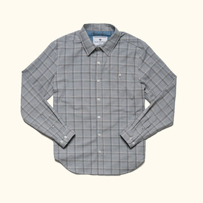 Windsor Cotton Shirt | Stone Pane