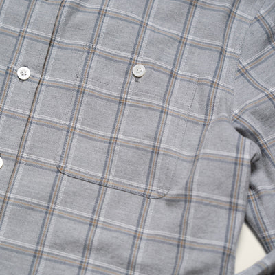 Windsor Cotton Shirt | Stone Pane